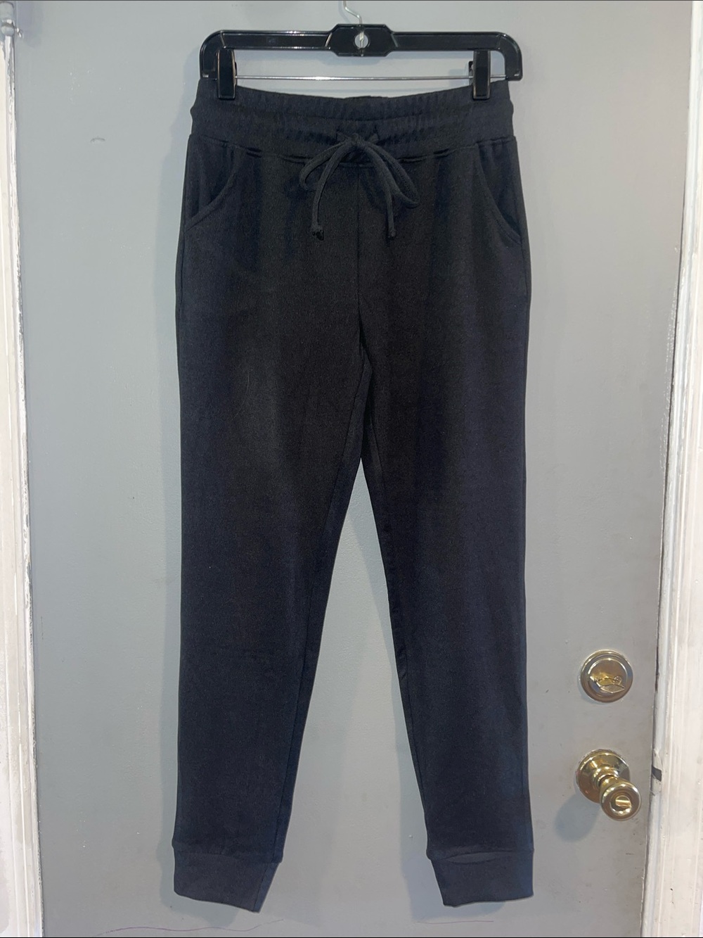 ebb & flow women Dark Gray Joggers‎ NWOT Comfy Casual Lounge Size S